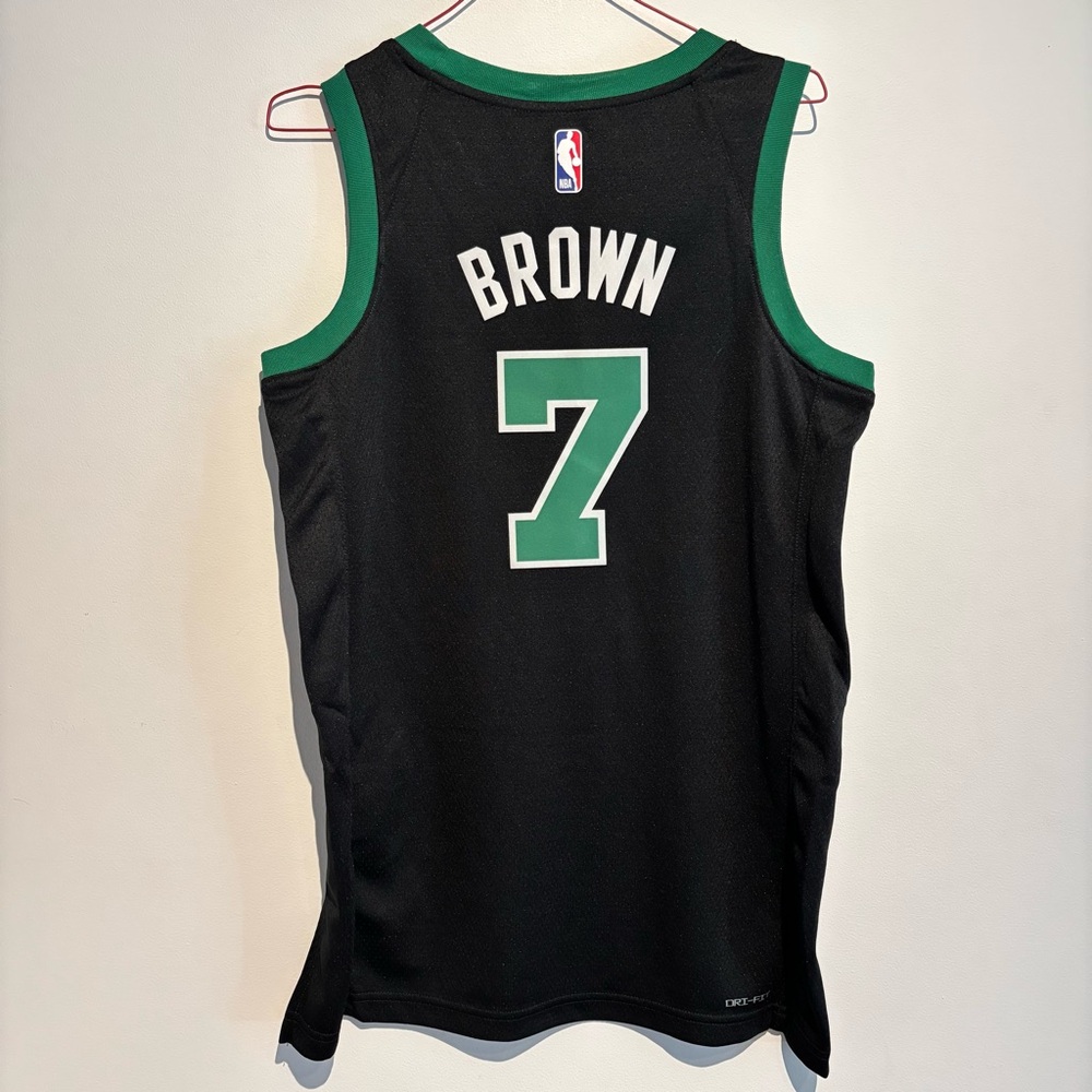 Boston Celtics Jaylen Brown Jersey Jordan Statement Swingman Small 40 Amica NBA - Picture 2 of 16